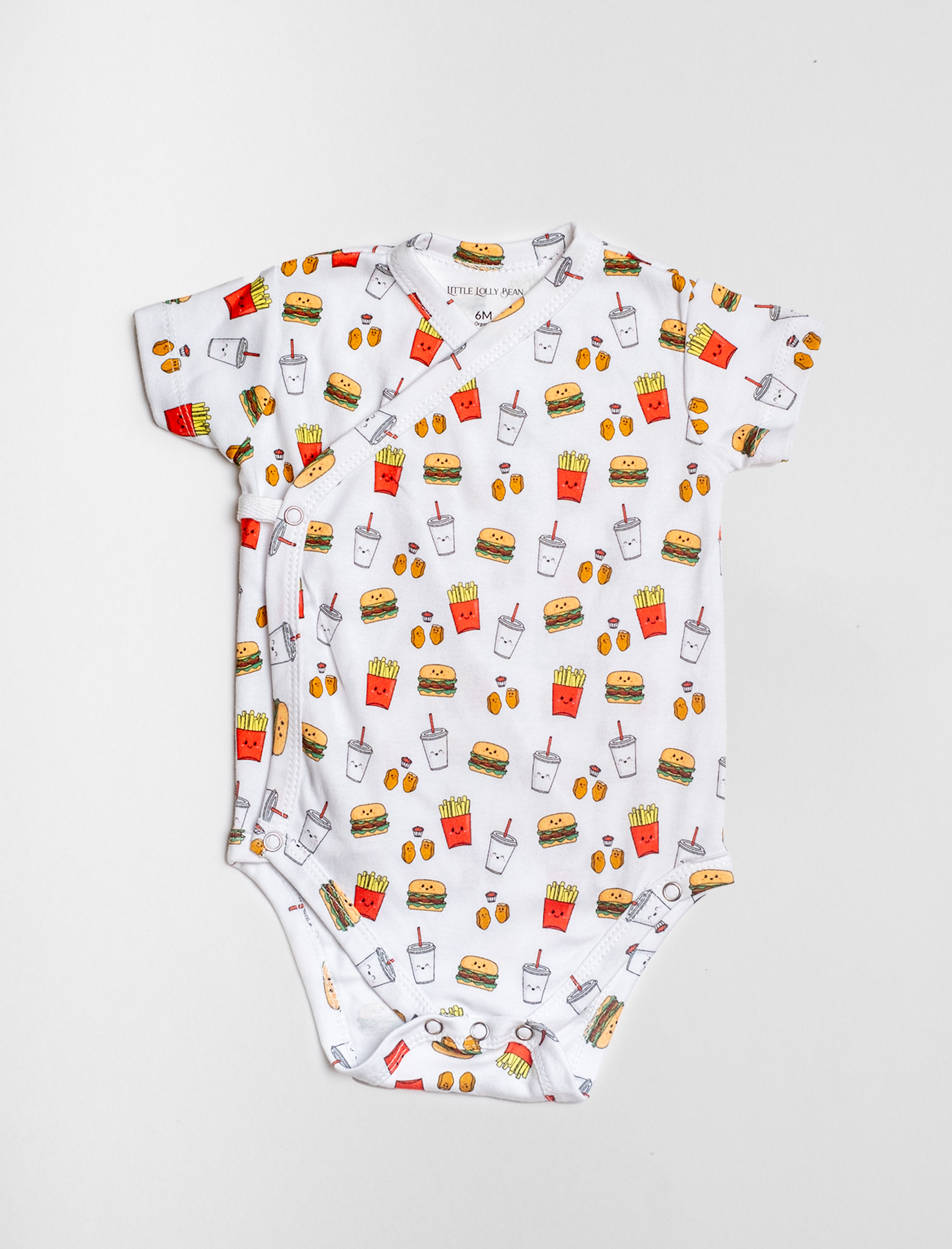 Fry baby Onesie (Kimonie Wrap Onesie Series)