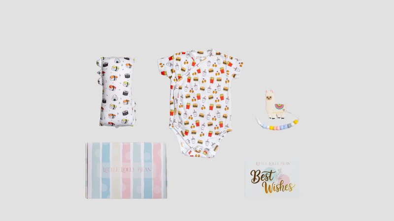 Foodie Baby Snuggly Cloud Pillow Set (Kimonie Wrap Onesie Series)